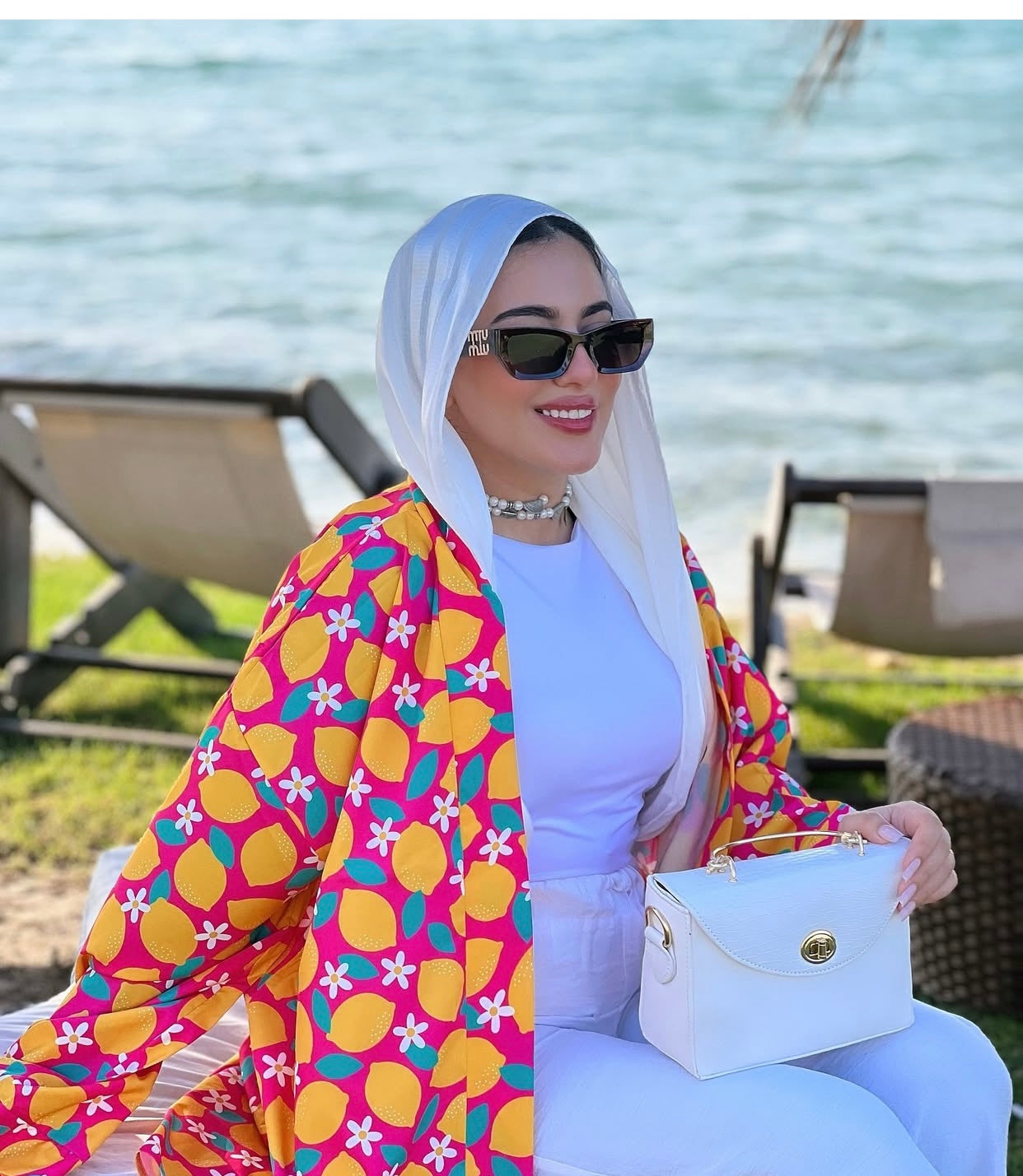 Citrus Bloom Kimono