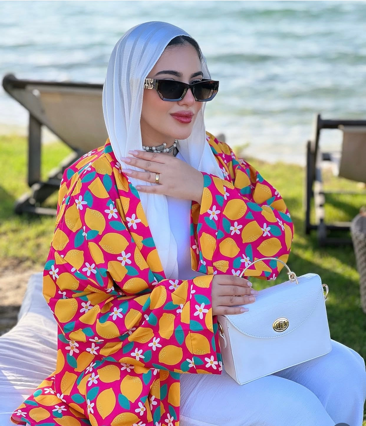 Citrus Bloom Kimono