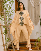 “Beige Sequin Set”
