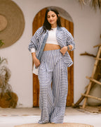 Flowy Striped Pants