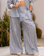 Flowy Striped Pants