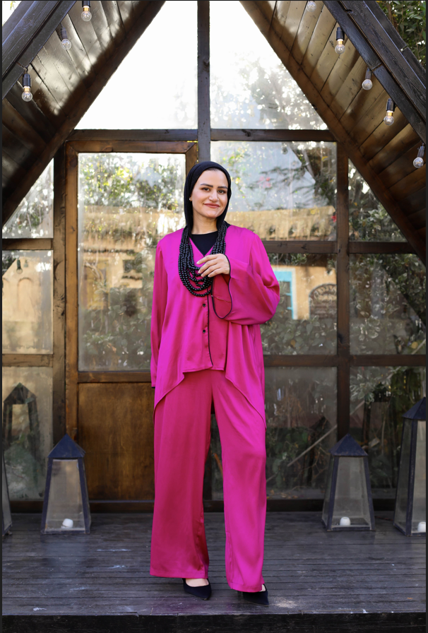 Fuchsia Flow set