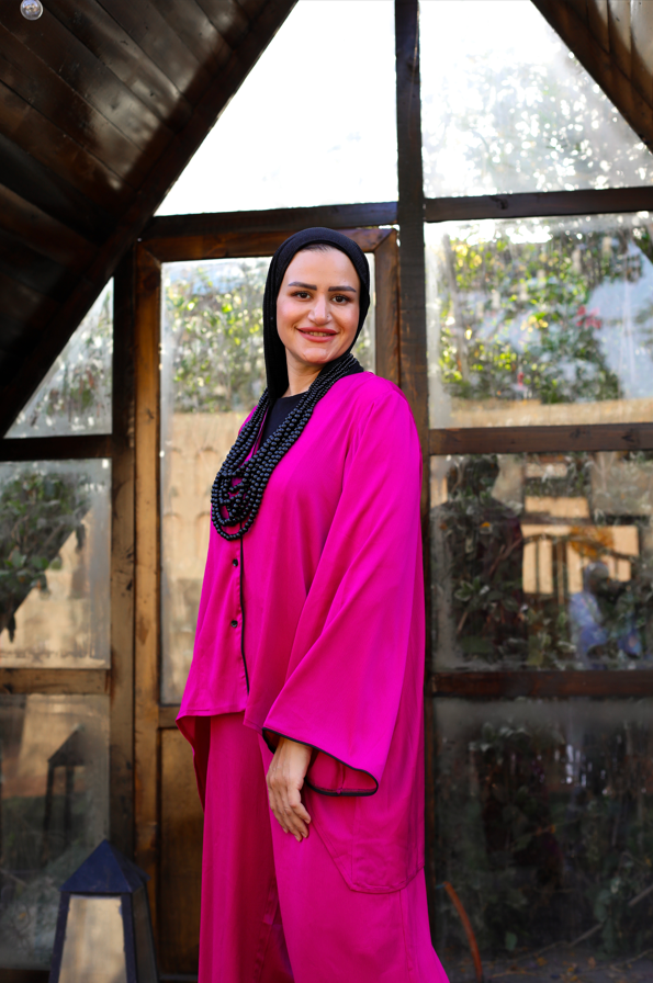 Fuchsia Flow set