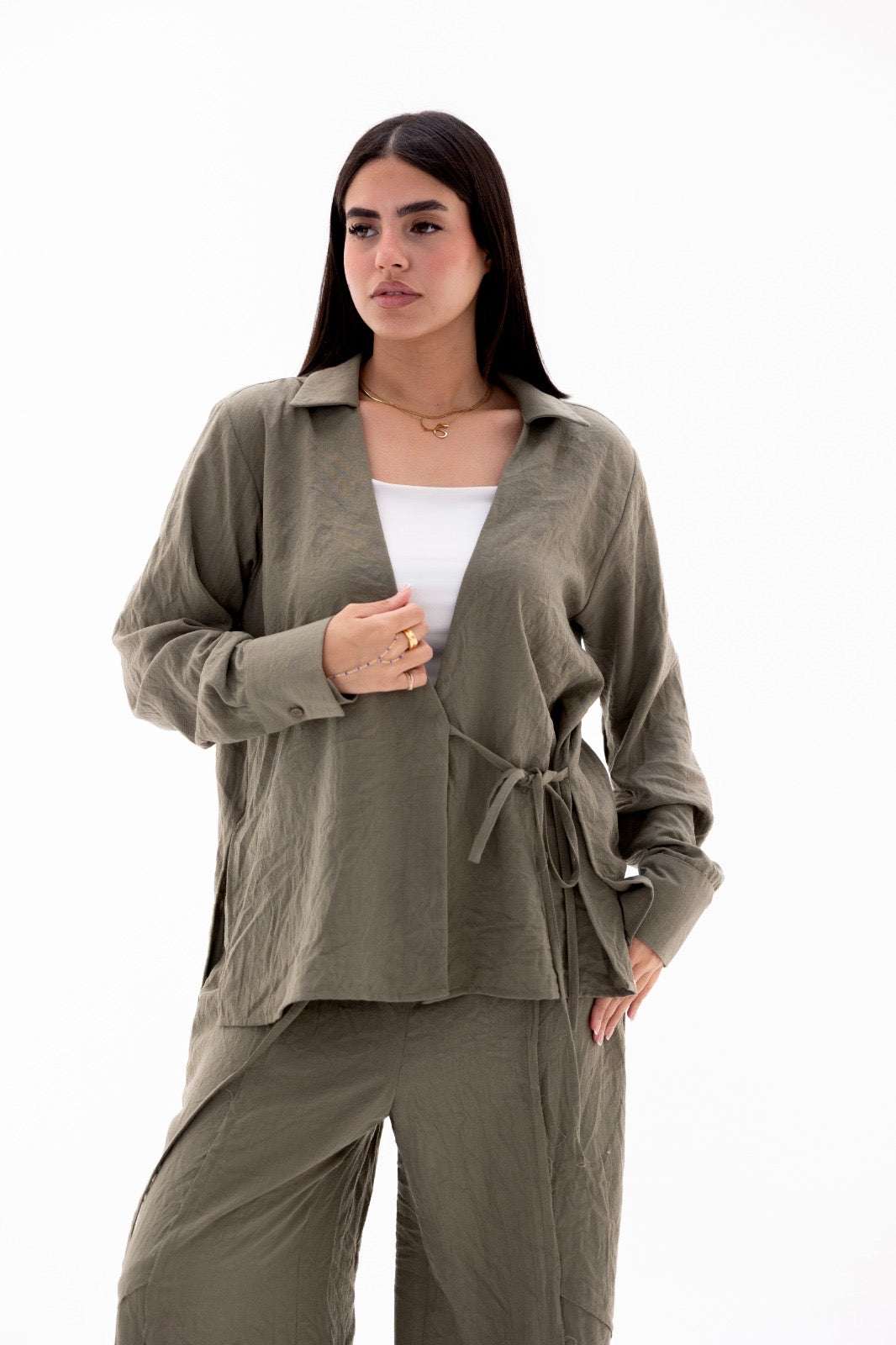 Olive Breeze Wrap set