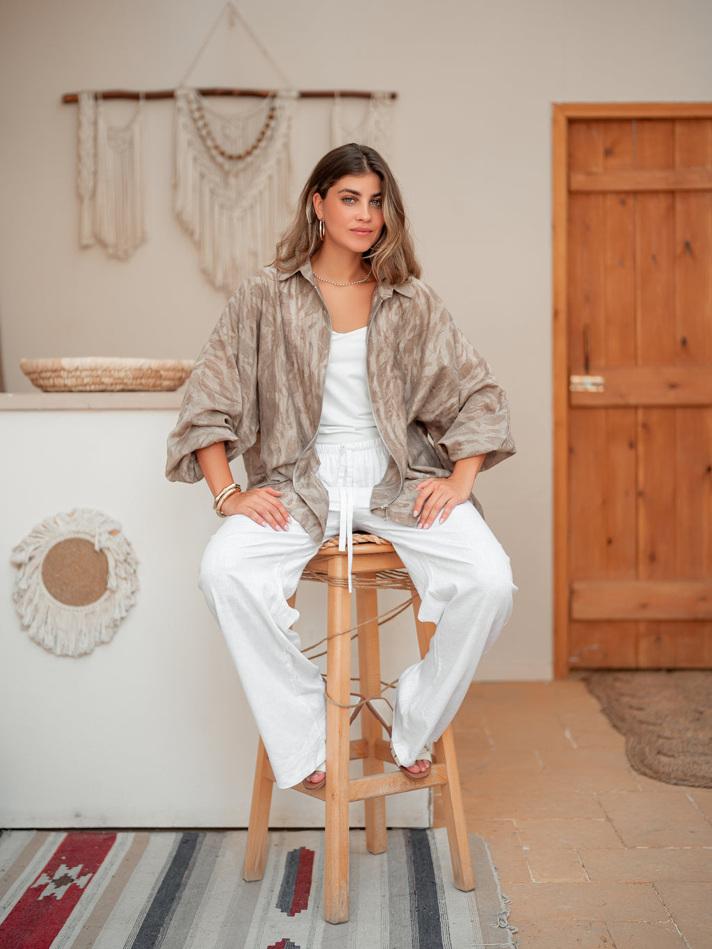 Blouse Flow - Brown