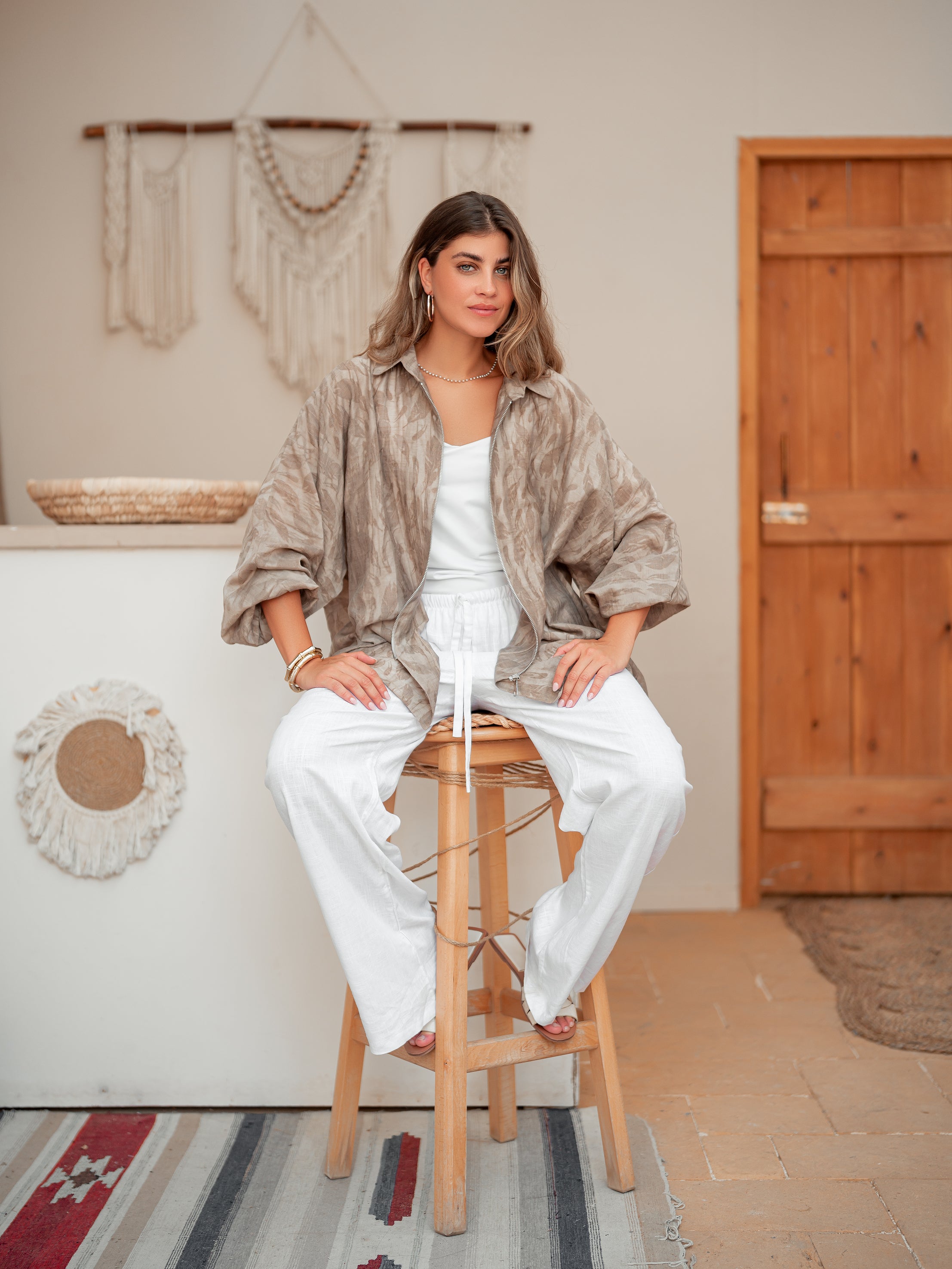 Blouse Flow - Brown