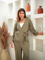 Olive Breeze Wrap set
