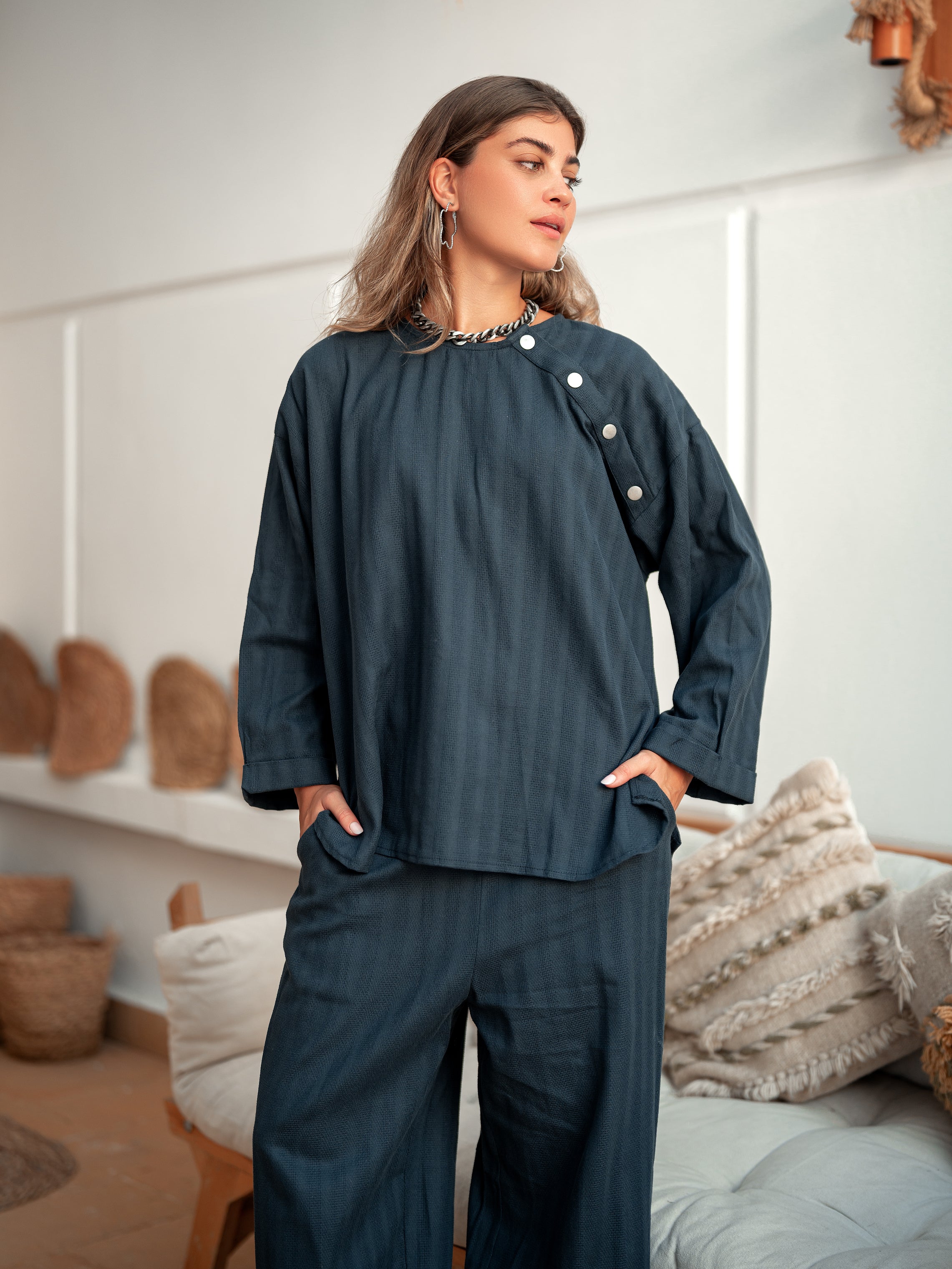 Cozy sete-navy