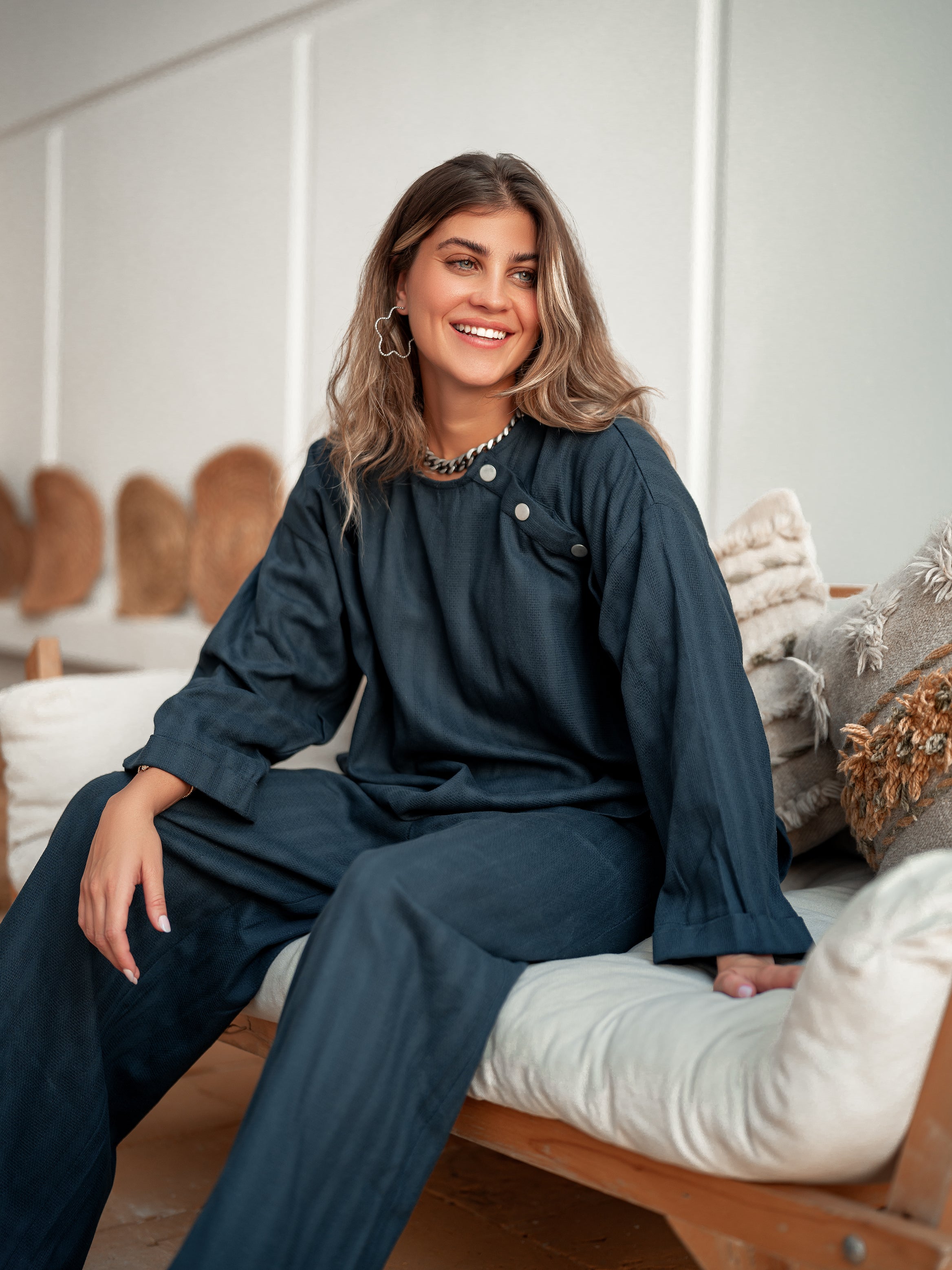 Cozy sete-navy