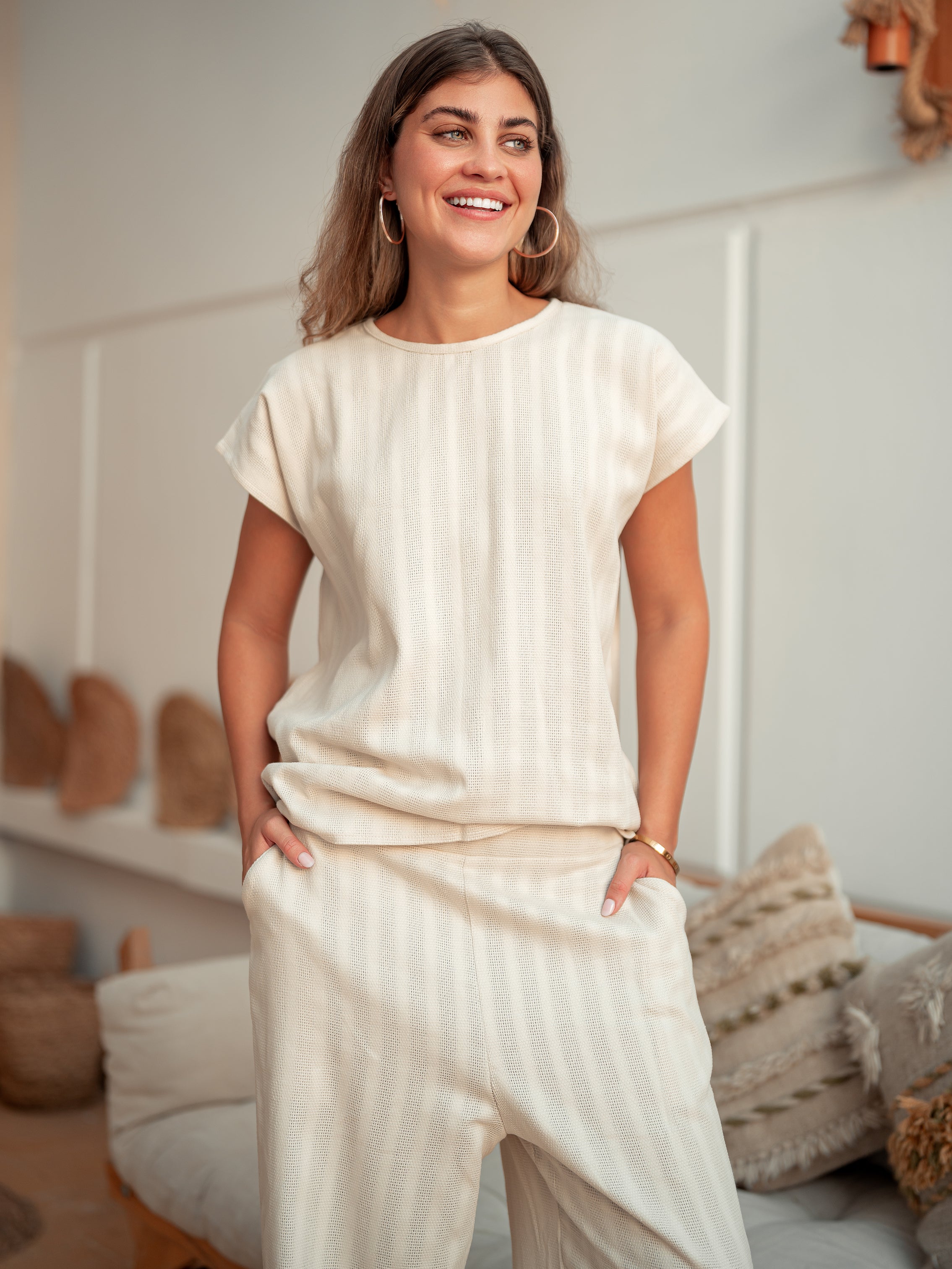 Breeze set-light beige