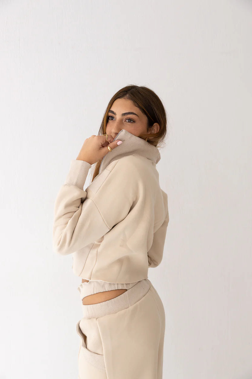 DOUBLE WAISTED PANTS