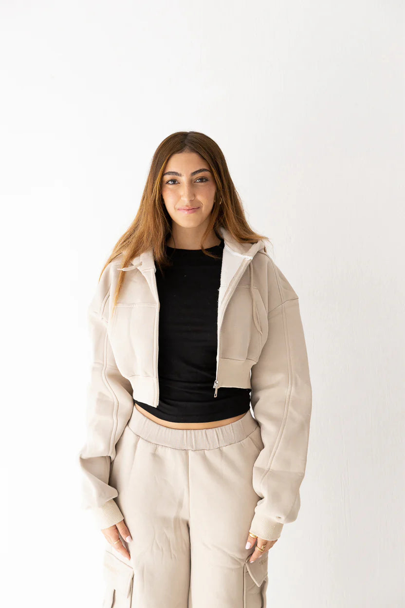 POCKET PLAYER CROPPED JACKET