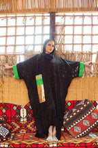 Ebony Emerald Abaya