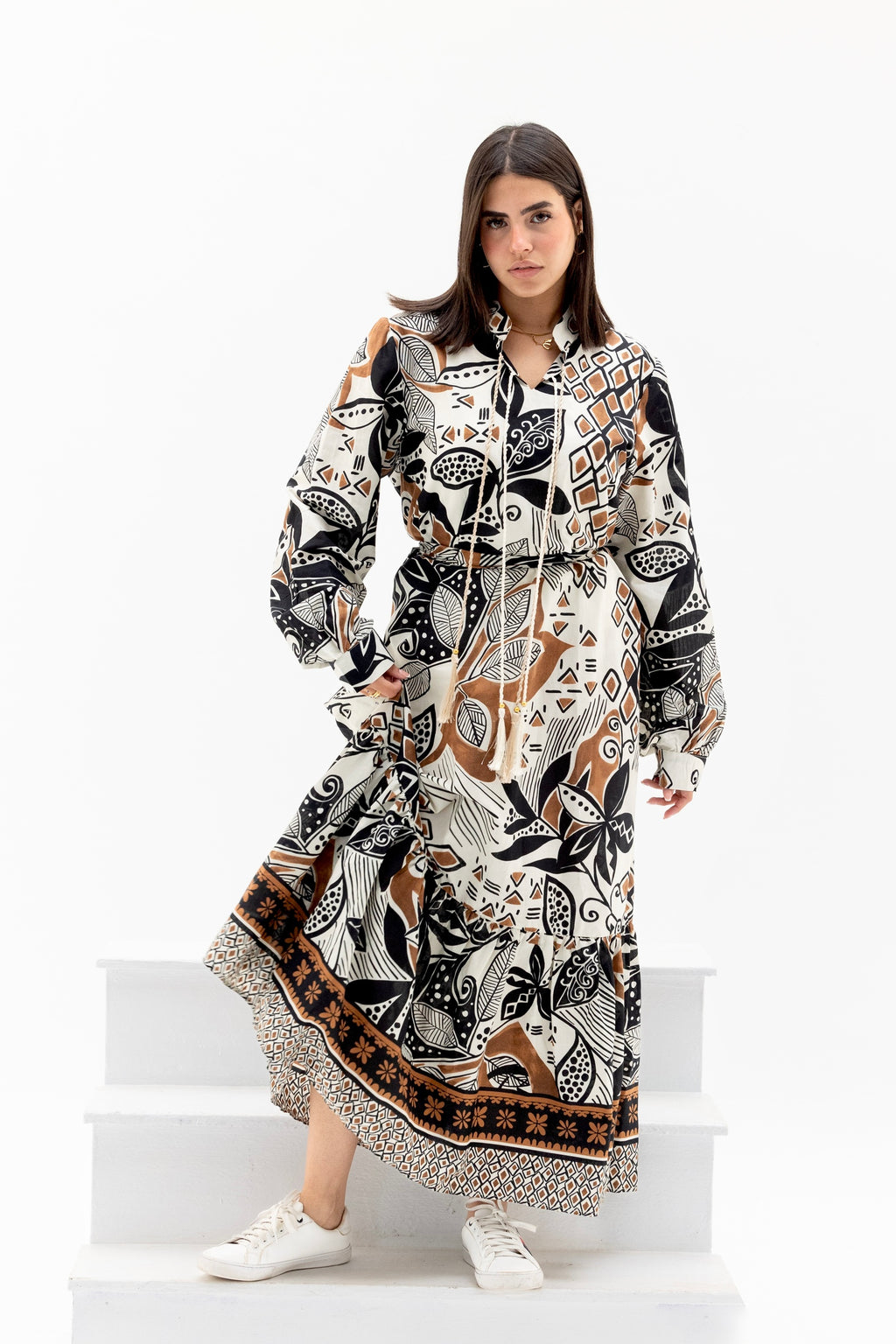 Flowy dress black