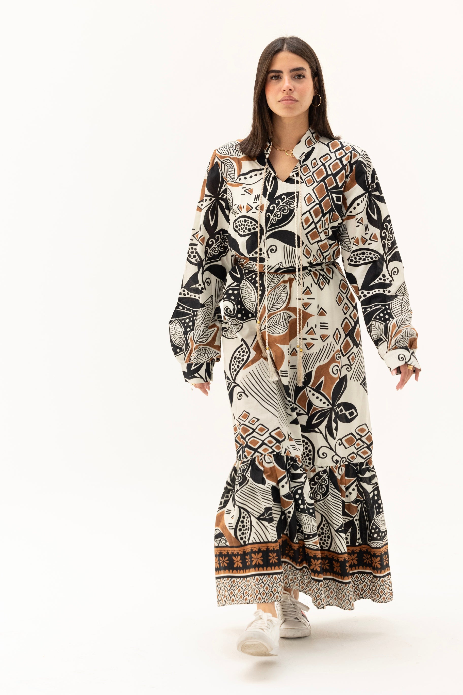 Flowy dress black
