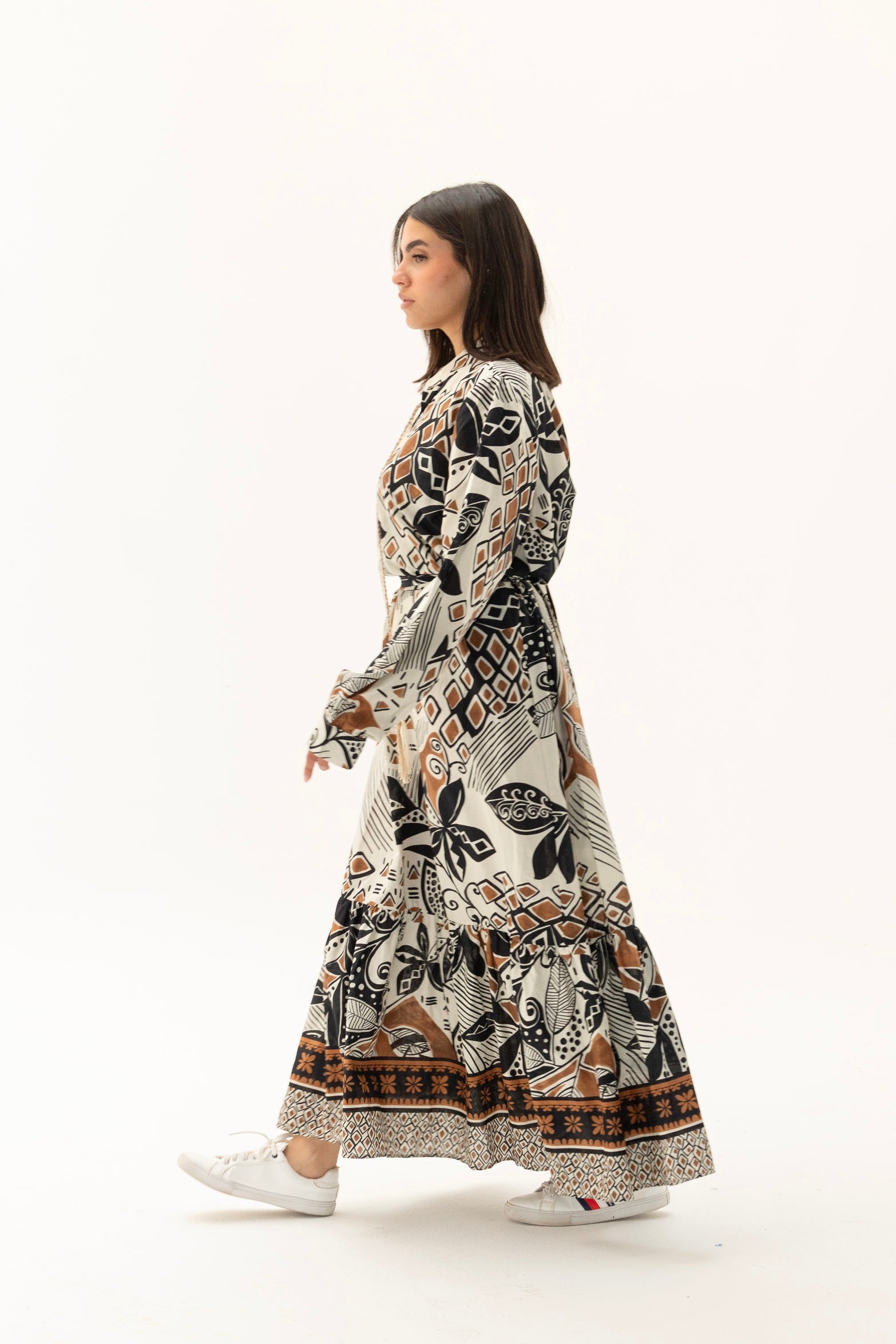 Flowy dress black