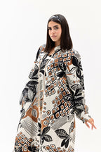 Flowy dress black