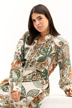 Olive Mirage dress