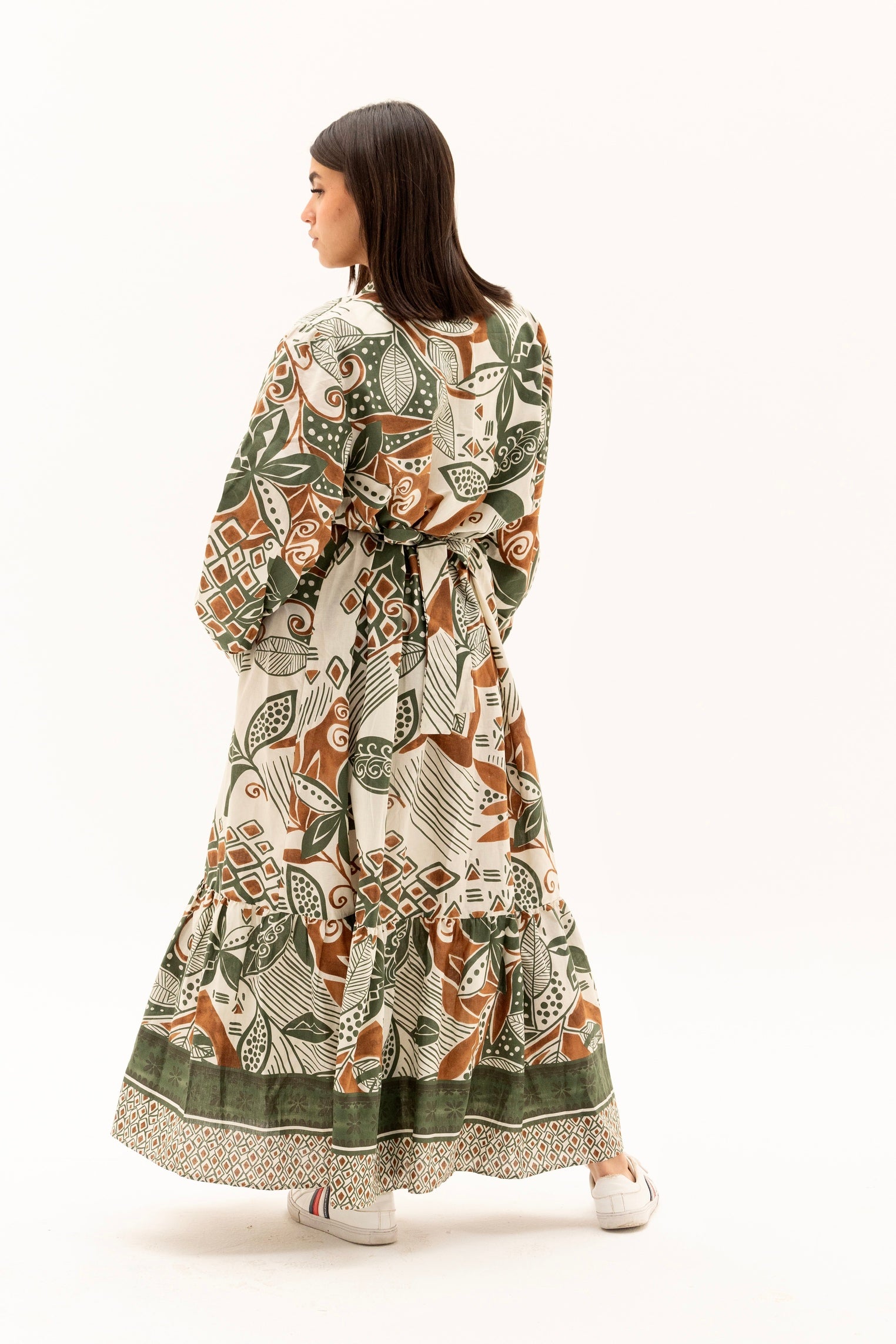 Olive Mirage dress