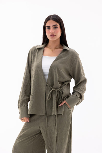 Olive Breeze Wrap set