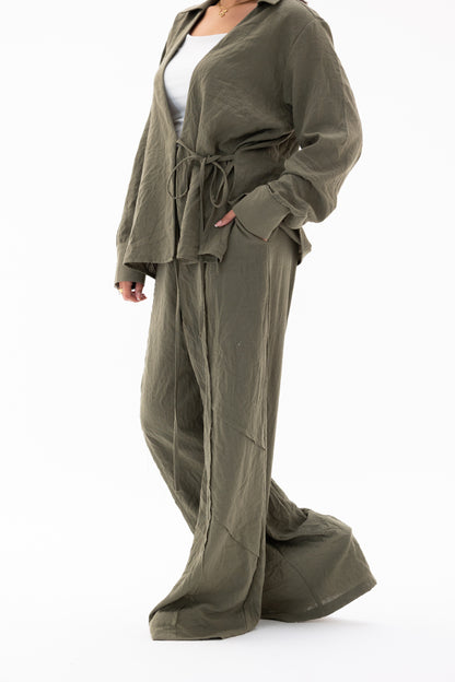 Olive Breeze Wrap set