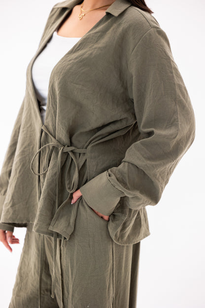 Olive Breeze Wrap set