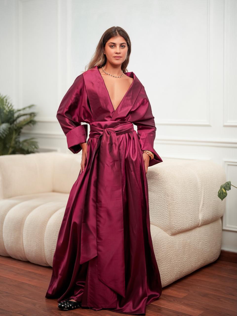 Royal Drape-Fuchsia