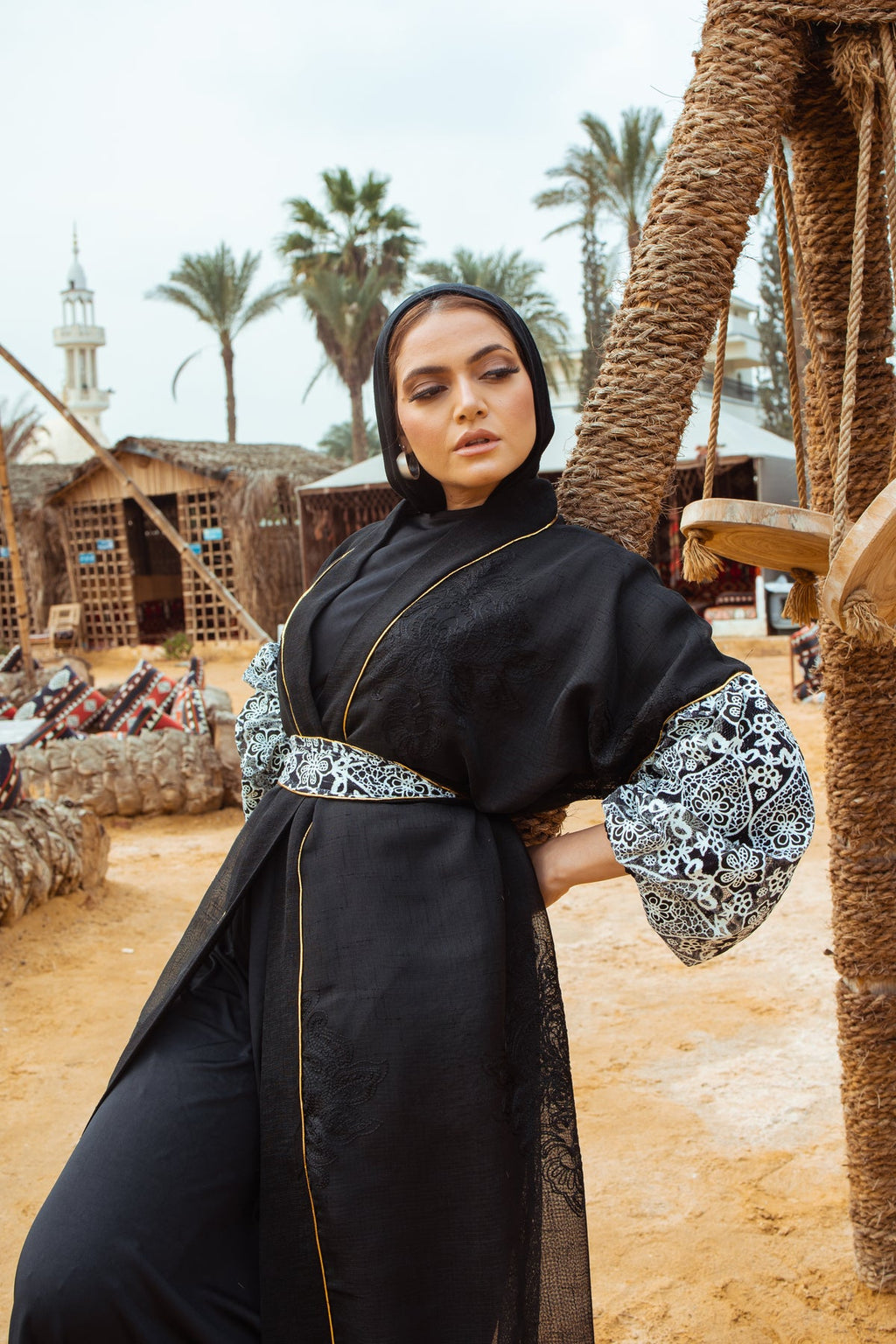 Diamond Elegance Abaya