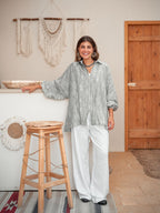 Blouse Flow - Grey