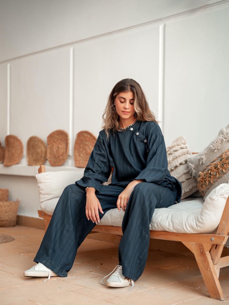 Cozy sete-navy