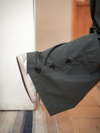Wide-leg Belt Trousers