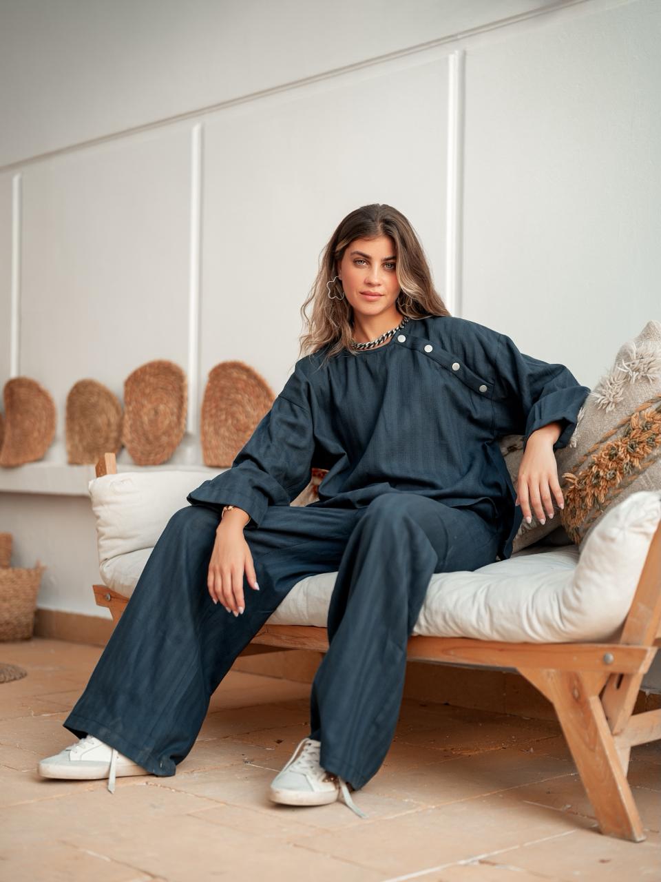 Cozy sete-navy
